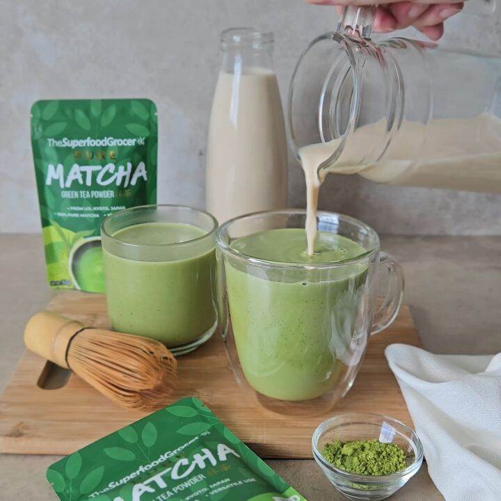 The Superfood Grocer 100 Pure Japanese Uji Matcha Green Tea Powder 50g