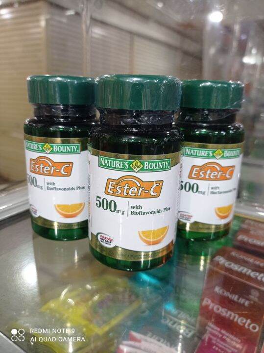 Nature's bounty vitamin c esterc 500mg isi 30 tablet Lazada Indonesia