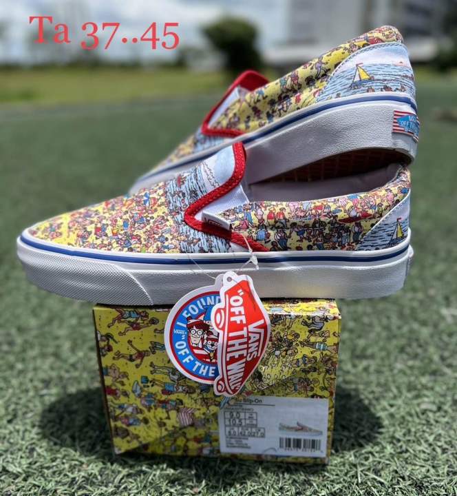 vans-slip-on-x-where-s-waldo-size36-44