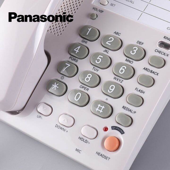 โทรศัพท์บ้านแบบมีสาย-โทรศัพท์บ้านสำนักงาน-panasonic-kx-t2375jw