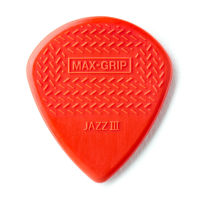 ปิ๊กกีตาร์ jimdunlop MAX-GRIP® JAZZ III NYLON pick