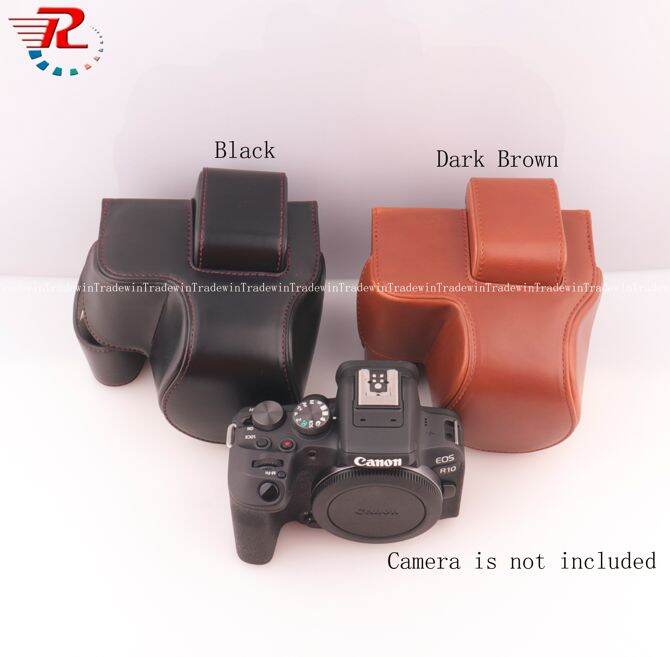 Canon EOS R10 With RFS18150mm Lens Luxury Leather Camera Case Bag For