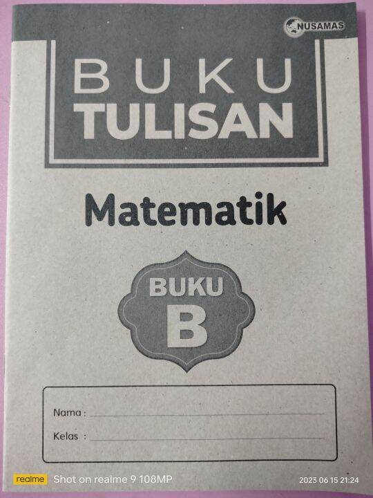 {NUSAMAS} BUKU TULISAN MATEMATIK BUKU B | Lazada