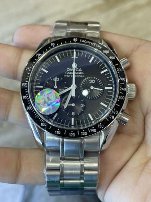 Speedmaster battery stop watch Japanese movement one year warranty water resistant