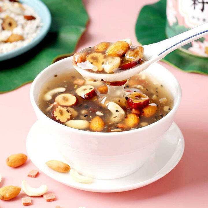 【COD】Chia Seeds Osmanthus Nut Lotus Root Powder&rose Nut Lotus Root