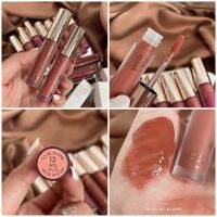 ลิป 4U2 Water Lip Stain เนื้อน้ำสูตรแมตต์ สี 12 to be alone สีน้ำตาลชมพูตุ่นๆนิดนึง สวย!!