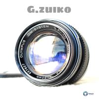 เลนส์มือหมุน Olympus OM-SYSTEM G.Zuiko auto-s 50mm f/1.4 portrait 7 ElementMount Om Excellent++ #657827 พร้อมฝาหน้า ท้าย