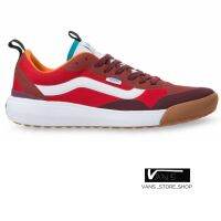 VANS ULTRARANGE  PORT ROYALE RED SNEAKERS สินค้ามีประกันแท้