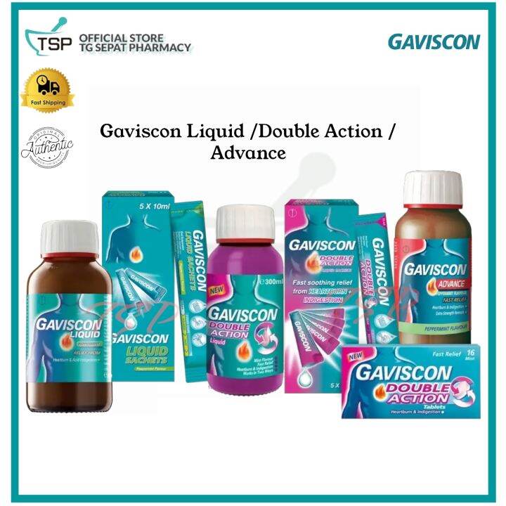Gaviscon Double Action Liquid /Liquid /Advance Lazada