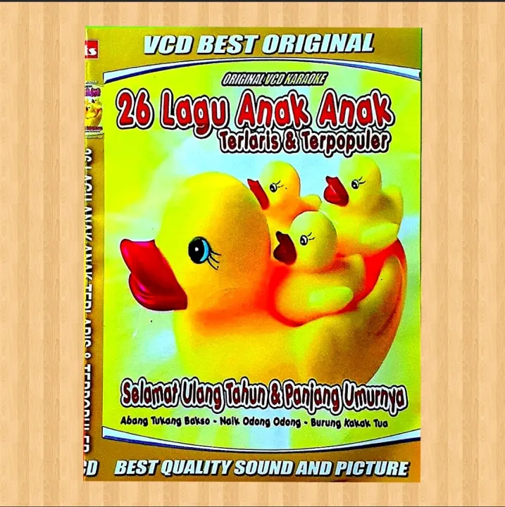 Kaset Cd Vcd Video Musik Lagu AnakAnak Terbaru Kaset Video cd Lagu