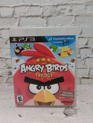 แผ่นเกมส์PS3  ANGRY BIRDS TRILOGY มือสอง