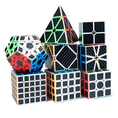 พร้อมส่ง รูบิค MoYu Rubik 2x2 3x3 4x4 รูบิคคาร์บอนไฟเบอร์ Rubik Cube Speed Cube ถูกที่สุด