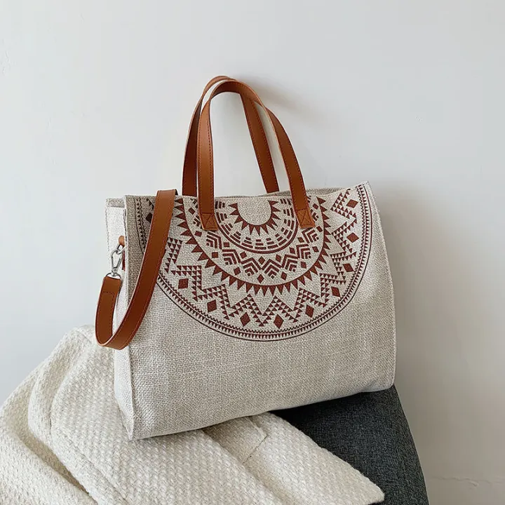 linen handbags