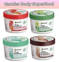 Garnier Body Superfood Cream 380ml • Watermelon &amp; Hyaluronic Acid• Aloe Vera &amp; Magnesium • Avocado &amp; Omega 6 • Cocoa &amp; Ceramide