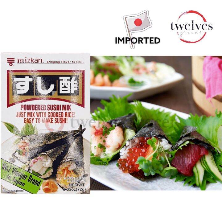 IMPORTED Mizkan Powdered Sushi Mix 2x36g(72g)Japanese Sushi Su Powder