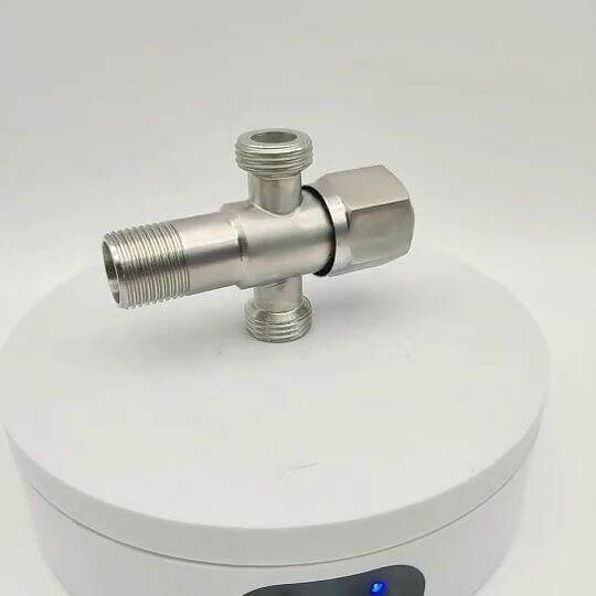 Angle valve 2 way stainless steel toilet faucet angle valve for toilet