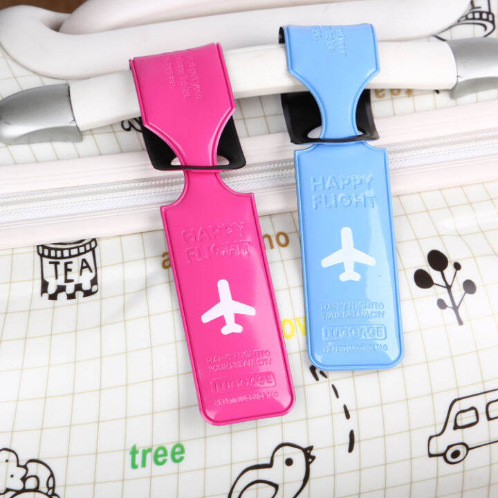 Trolley Case Name Plate Travel Luggage Brand Aircraft Luggage Consignment Nameplate Travel Bag