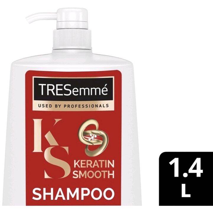 Tresemme Serum Shampoo Keratin Smooth With Kera10 Complex 1 4l Lazada Ph