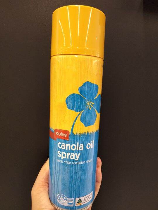 Coles Canola Oil Spray น้ำมัน คาโนล่า ออย สเปรย์ 400 กรัม ราคาโปรโมชั่น