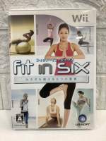 แผ่นแท้ [Wii] Fit in Six - Carada o Kitaeru 6-tsu no Youso (Japan) (RVL-P-SF5J)