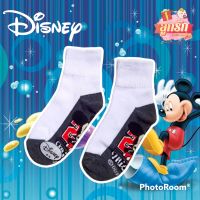 ?ลดราคา Disney ??ถุงเท้านักเรียนลิขสิทธิ์ลายมิกกี้เม้า หมีพู ?