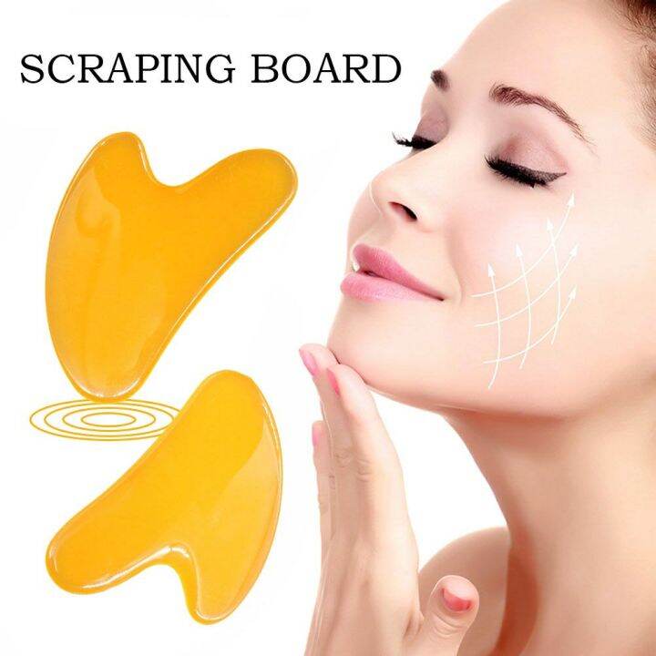GUA SHA FOR FACE & BODY/SCRAPING BOARD GUA SHA FOR SLIM FACE RESIN TYPE
