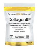 ดลอลาเจน จากอเมริกา CollagenUP, Hydrolyzed Marine Collagen Peptides with Hyaluronic Acid and Vitamin C, Unflavored, 7.26 oz (206 g)