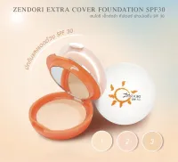 เซนโดริ แป้งเซนโดริ รุ่นปกปิด กันแดด  Zendori Extra Cover Foundation SPF30