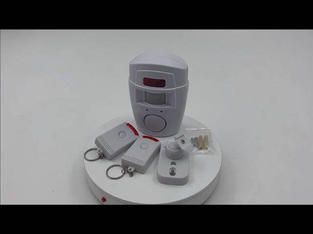 Ir Infrared Motion Sensor Detector 105db Wireless Motion Sensor Alarm 2 Remote Controls For 4480