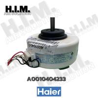 A0010404233 มอเตอร์คอยล์ยเย็นMOTORไฮเออร์ อะไหล่แอร์ ของแท้จากศูนยHAIER