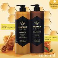 ?พร้อมส่ง ?(ไซต์1ลิตร) Kerasys propolis shine treatment&amp;shampoo บำรุงให้ผมเงางาม มีน้ำหนัก