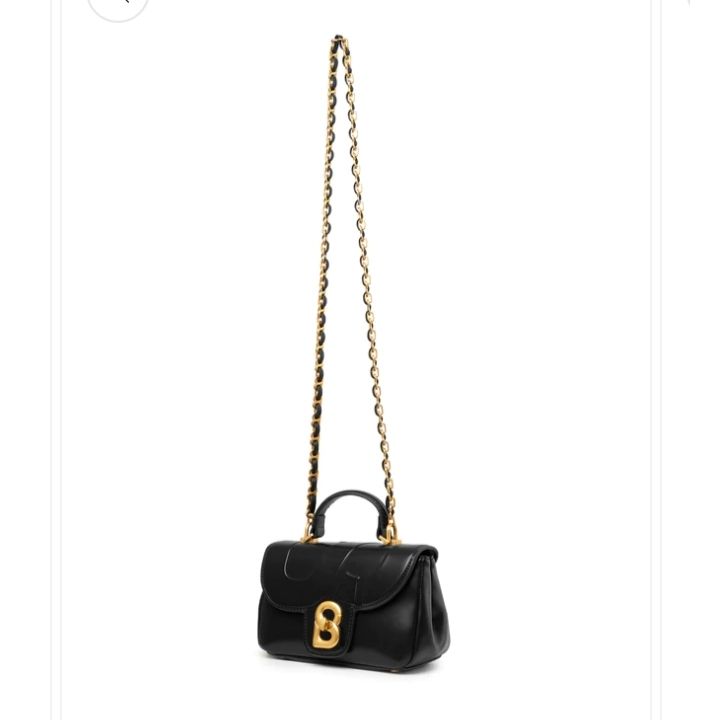 Alma Chain Bag Medium - Black – Buttonscarves