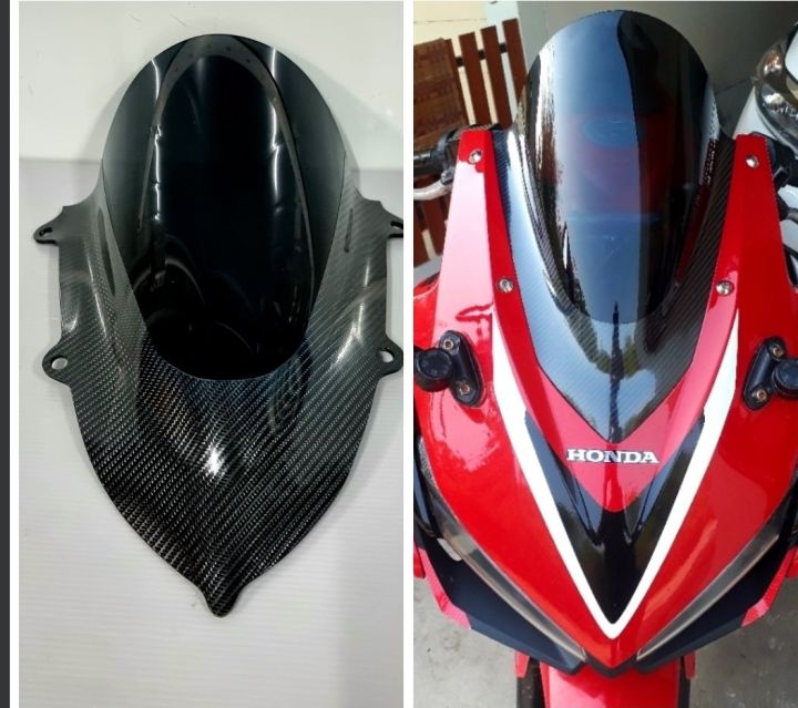 ชิวหน้า-ชิวแต่ง-cbr-500r-เคฟล่า-สีสโม๊ก-smoke-สำหรับปี-2019-2020