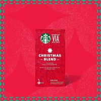 [ของแท้]Starbucks VIA™ Christmas Blend 2022 ❌BBF:2023.03.16❌