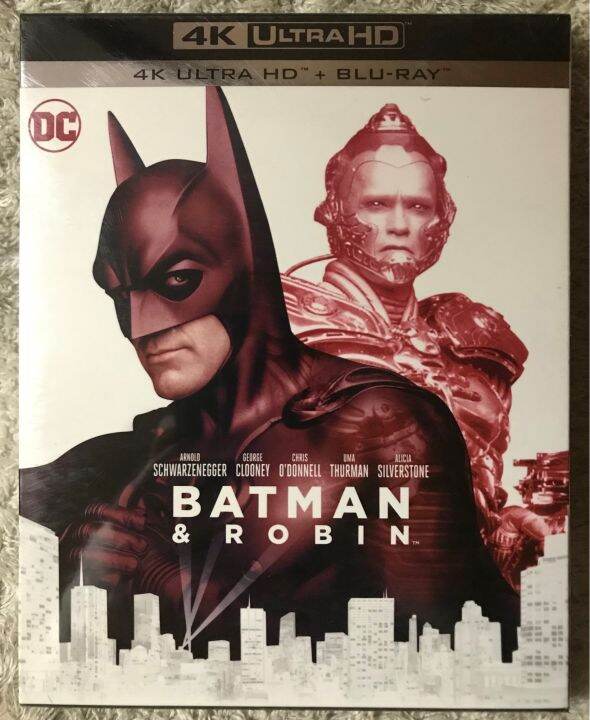 (4K Ultra HD+ Blu-Ray ) BATMAN & ROBIN แบทแมน &โรบิน (แนวแอคชั่นผจญภัย ...