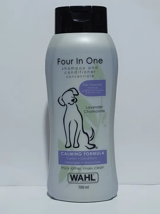 Wahl 4In1 Calming Pet Shampoo Cleans, Conditions, Detangles & Moisturizes w/ Lavender