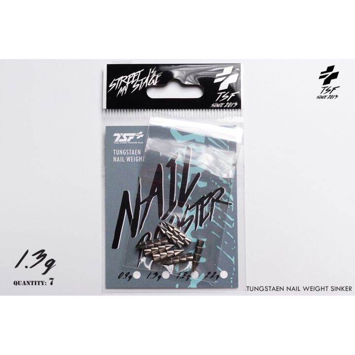 tsf-nail-booster-สำหรับเสียบเพิ่มน้ำหนักเหยื่อยางทุกชนิด-เพิ่มระยะให้ตีเหยื่อไกลขึ้น