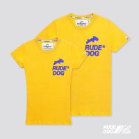 rudedog เสื้อยืด รุ่น 2Line ของแท้