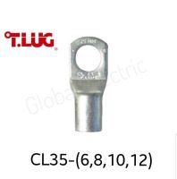 หางปลาทองแดงรุ่นหนา ทรงยุโรป Cable Lugs CL Type รุ่น CL35-(6,8,10,12) T Lug