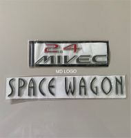 โลโก้ 2.4 MIVEC SPACE WAGON ติดMITSUBISHI ราคา 2 ชิ้น