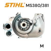 STIHL 380 381 MS381 MS380 อะไหล่เลื่อยโซ่ โครงเครื่อง / เสื้อข้อเหวี่ยง เลื่อยโซ่สติล รุ่นกลาง M