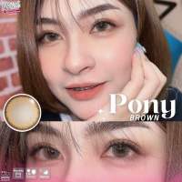 Pony gray,brown คอนเเทคเลนส์ bigeye บิ๊กอาย ✨คอนเเทคเลนส์กรองเเ✨