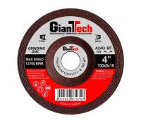 แผ่นเจียร GIANTTECH รุ่น A24QBF27 ขนาด 4 นิ้ว สีแดง