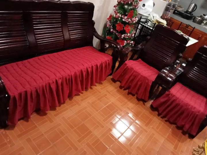 sofa set cover with lace Lazada PH