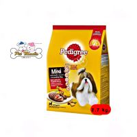 Pedigree Mini ชนิดเม็ด สำหรับสุนัขพันธ์ุเล็ก ขนาด2.7kg. รสเนื้อวัว เนื้อแกะ และผัก