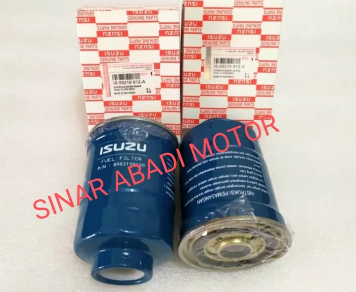 Fuel Filter Saringan Solar Isuzu ELF NKR 71 NMR 71 TRAGA Asli 1Pcs