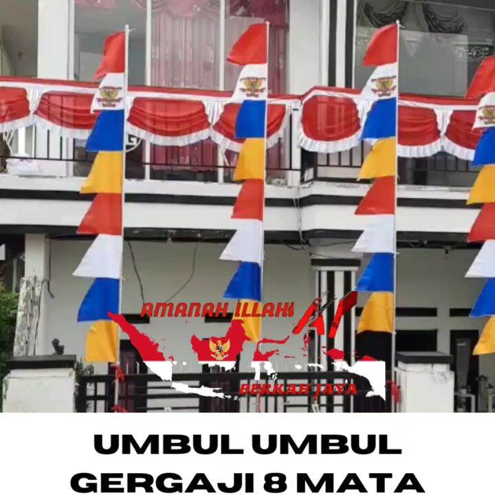 Bendera Umbul Umbul Kuda Laut Garuda Agustus Lazada Indonesia