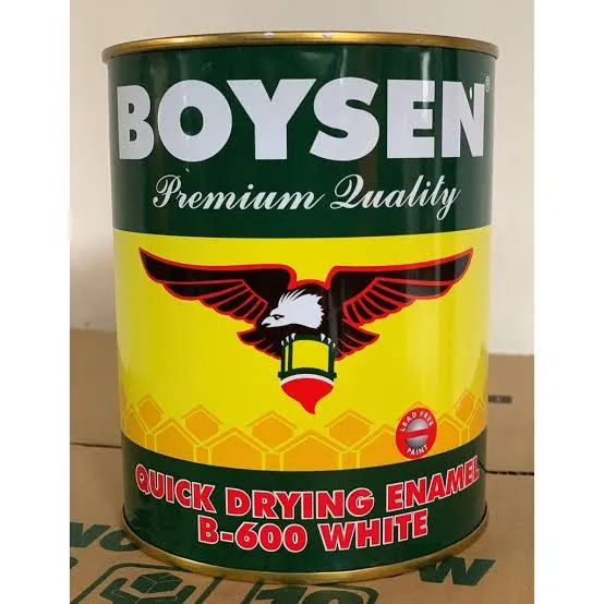 1Gallon 4liters Boysen Quick Drying Enamel B600 White | Lazada PH