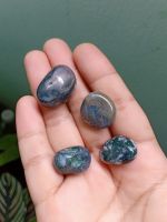 Moss Agate ? #set1 มอสอาเกต ขนาด 15-25 mm หินธรรมชาติ หินสะสม หินขัดมัน