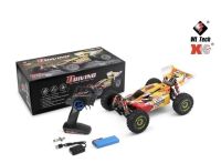 รถบังคับวิทยุWLtoys144010 สเกล1:14 4WD2.4GHz ความเร็ว75km/hระบบไฟฟ้ามอเตอร์บัตรเลทสปีดมีพัดลมระบายความร้อนพร้อมเล่น